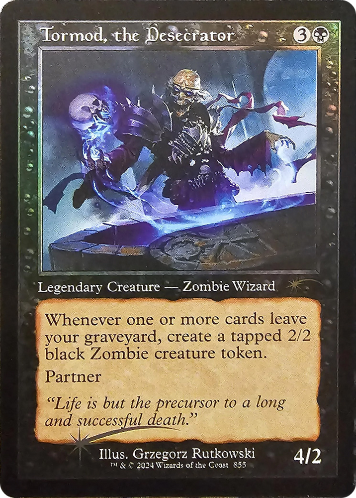 Tormod, the Desecrator (Retro Frame) [Secret Lair Drop Series]