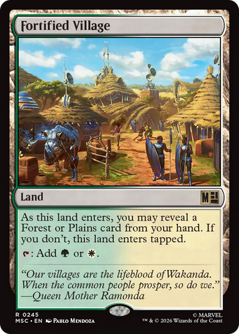 Fortified Village [Marvel Super Heroes Commander]
