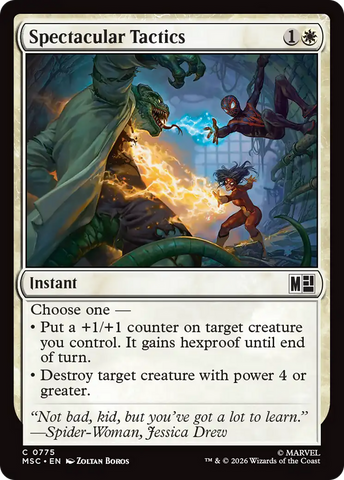Spectacular Tactics [Marvel Super Heroes Commander]