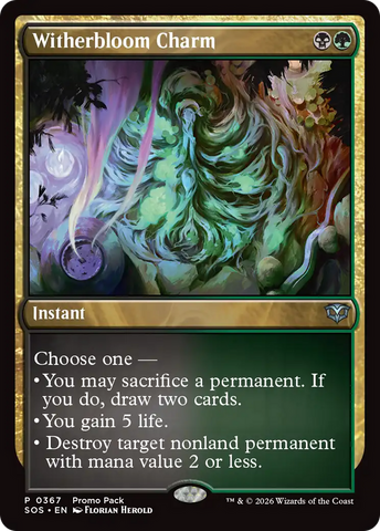 Witherbloom Charm [Secrets of Strixhaven Promos]