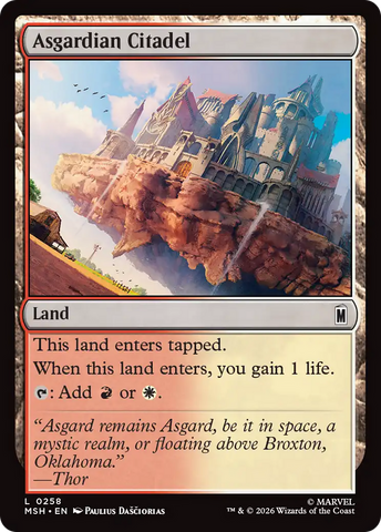 Asgardian Citadel [Marvel Super Heroes]