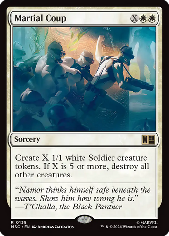 Martial Coup [Marvel Super Heroes Commander]