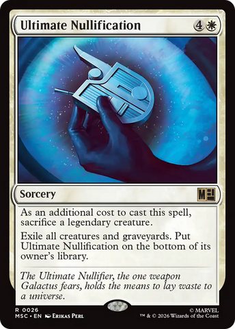 Ultimate Nullification [Marvel Super Heroes Commander]
