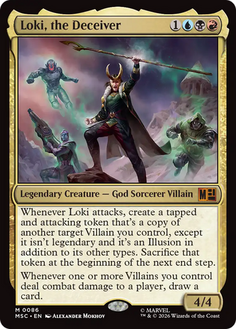 Loki, the Deceiver (Surge Foil) [Marvel Super Heroes Commander]