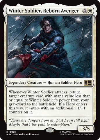 Winter Soldier, Reborn Avenger [Marvel Super Heroes Commander]