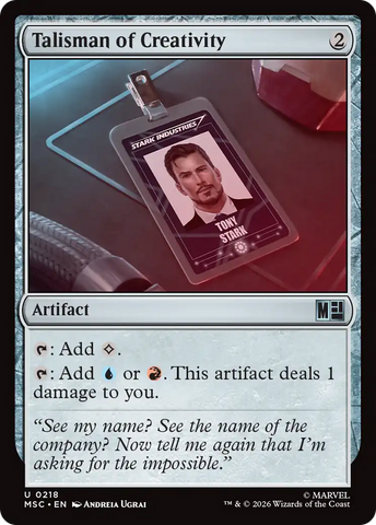 Talisman of Creativity [Marvel Super Heroes Commander]