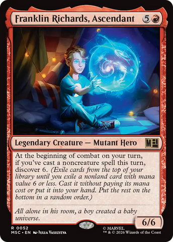 Franklin Richards, Ascendant [Marvel Super Heroes Commander]