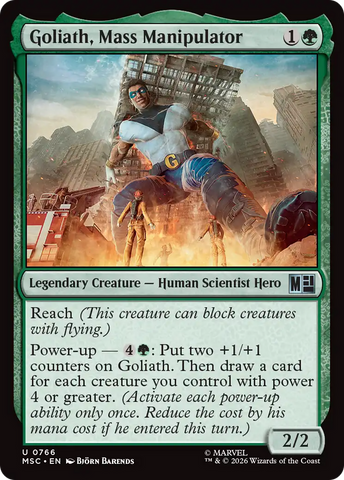 Goliath, Mass Manipulator [Marvel Super Heroes Commander]