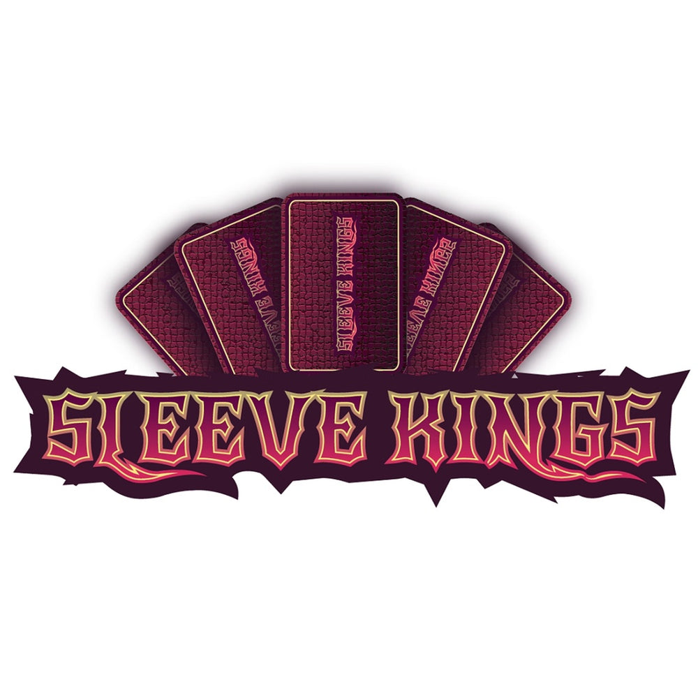 Sleeve Kings Premium Card Sleeves (VARIOUS SIZES) - 100 microns thick - 55 per pack - board game/card game card sleeves