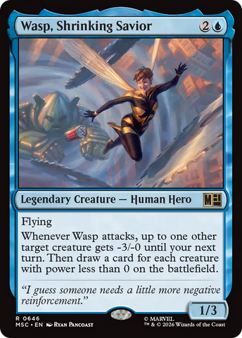 Wasp, Shrinking Savior [Marvel Super Heroes Commander]