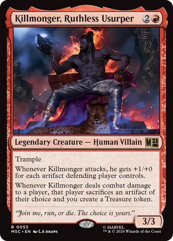 Killmonger, Ruthless Usurper [Marvel Super Heroes Commander]
