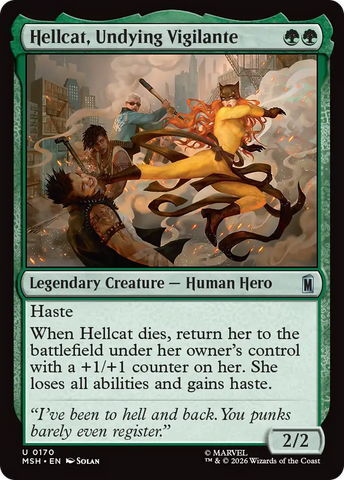 Hellcat, Undying Vigilante [Marvel Super Heroes]