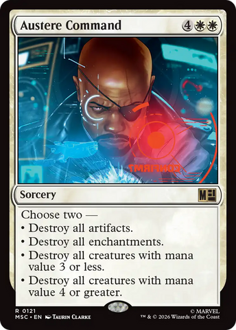 Austere Command [Marvel Super Heroes Commander]