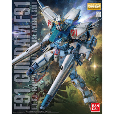 Bandai Spirits MG 1/100 GUNDAM F91 VER. 2.0 - Model Kits