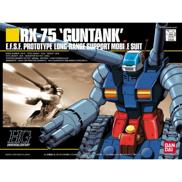 Bandai Spirits HGUC 1/144 RX-75 GUNTANK - Model Kits