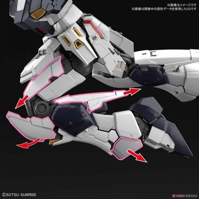 Bandai Spirits RG 1/144 RX-93 V GUNDAM / NU GUNDAM - Gundam Model Kits