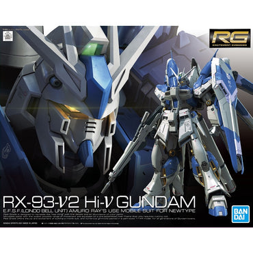 Bandai Spirits RG 1/144 RX-93-V2 HI-v GUNDAM / HI-NU GUNDAM - Gundam Model Kits
