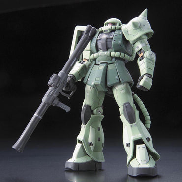 Bandai Spirits RG 1/144 MS-06F ZAKU II - Gundam Model Kits - Mobile Suit Gundam Unicorn