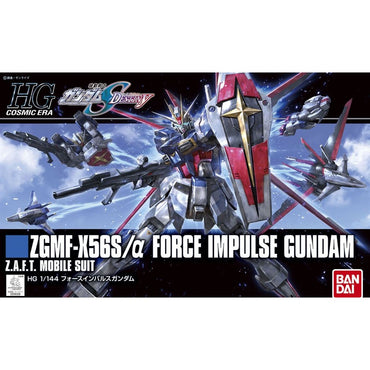 Bandai Spirits COSMIC ERA GUNDAM SEED HGCE 1/144 FORCE IMPULSE GUNDAM  ZGMF-X56S/a -  Model Kits