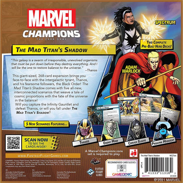 Marvel Champions: The Card Game – The Mad Titan's Shadow [Card Game][Board Game]