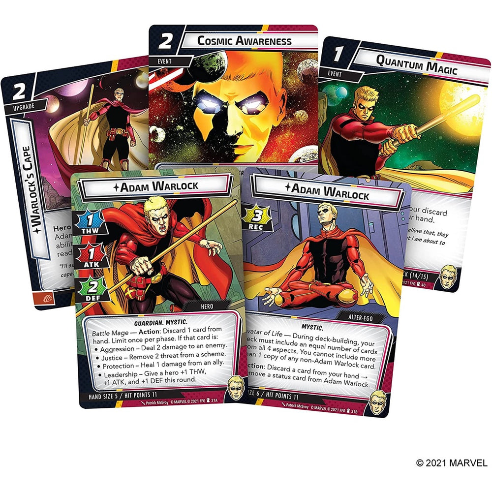 Marvel Champions: The Card Game – The Mad Titan's Shadow [Card Game][Board Game]