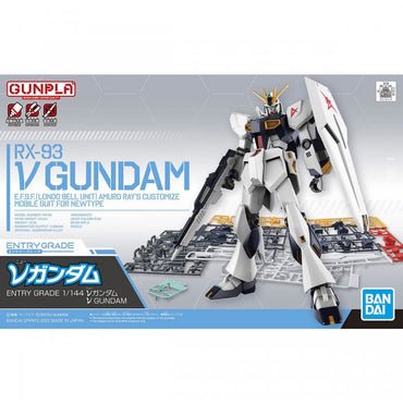 Bandai Spirits ENTRY GRADE 1/144 RX-93 V GUNDAM / NU GUNDAM  - Gundam Model Kits