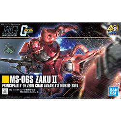 Bandai Spirits HGUC 1/144 MS-06S ZAKU II - Gundam Model Kits