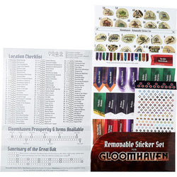 Gloomhaven Removable Sticker Set [Board Games]