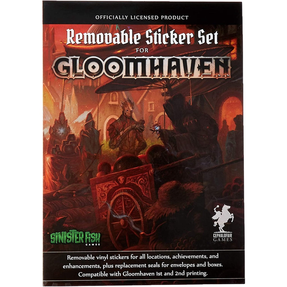 Gloomhaven Removable Sticker Set [Board Games]