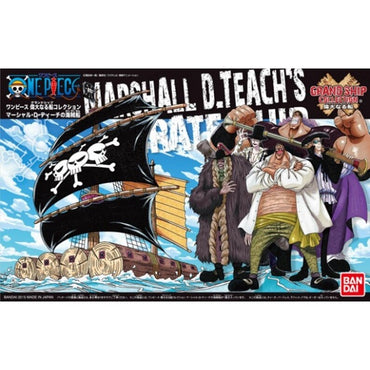 Bandai Spirits ONE PIECE GRAND SHIP COLLECTION: Marshall D. Teach Pirate Ship - Model Kits