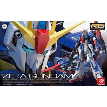 Bandai Spirits RG 1/144 ZETA GUNDAM - Gundam Model Kits