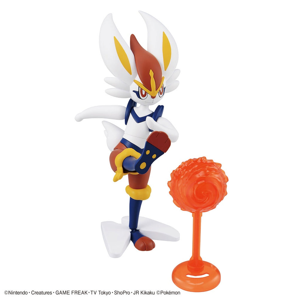 Bandai Spirits Pokemon Plastic Model Collection 50 Select Series Cinderace - Model Kits