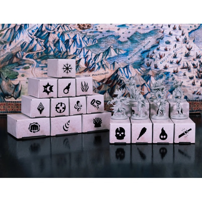 Frosthaven & Bundles (Frosthaven + Solo Scenarios + Removable Stickers) [Board Games]