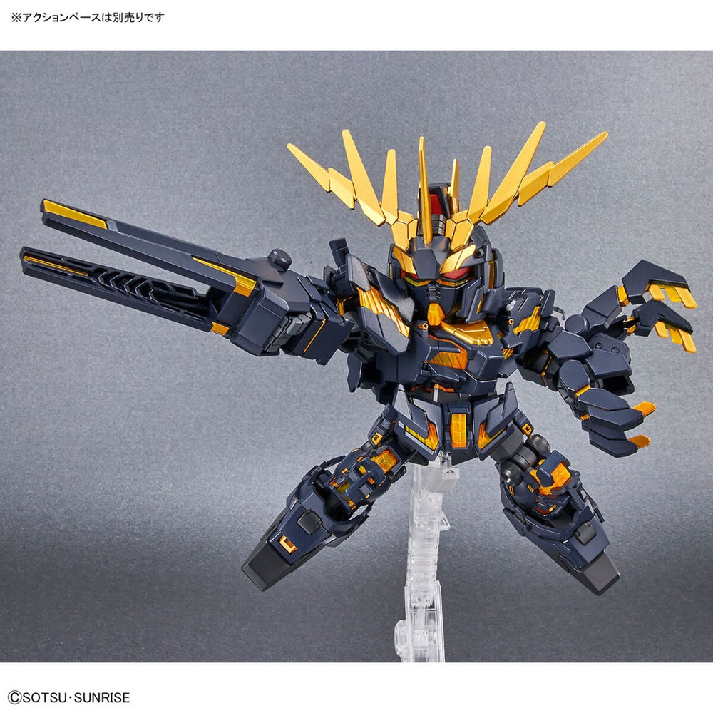 Bandai Spirits SD GUNDAM CROSS SILHOUETTE Unicorn Gundam 2 Banshee (Destroy Mode) & Banshee Norn Parts Set - Model Kits