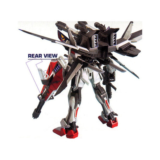 Bandai Spirits 1/100 MG Lukas's Strike E + IWSP - Gundam Model Kits