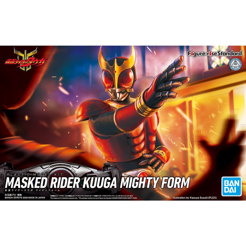 Bandai Spirits FIGURE-RISE STANDARD MASKED RIDER KUUGA MIGHTY FORM - Kamen Rider - Model Kits