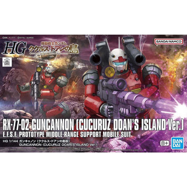 Bandai Spirits HG 1/144 HG Guncannon (Cucuruz Doan's Island Ver.) - Model Kits