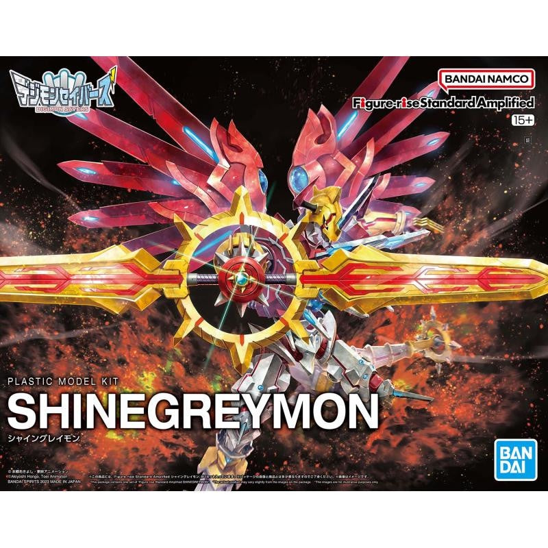 Bandai Spirits FIGURE-RISE STANDARD AMPLIFIED SHINEGREYMON - Digimon Series Model Kits