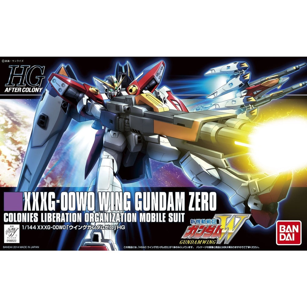 Bandai Spirits 1/144 HGAC WING GUNDAM ZERO - Gundam Model Kits