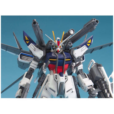 Bandai Spirits 1/100 MG Lukas's Strike E + IWSP - Gundam Model Kits