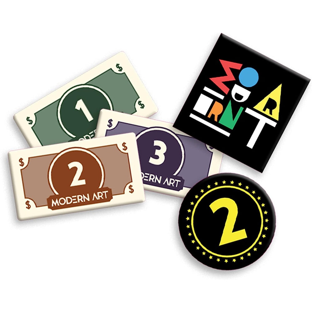 Modern Art Card Game [Board Game]