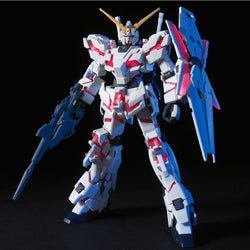 Bandai Spirits HGUC 1/144 RX-0 Unicorn Gundam (Destroy Mode) - Gundam Model Kits