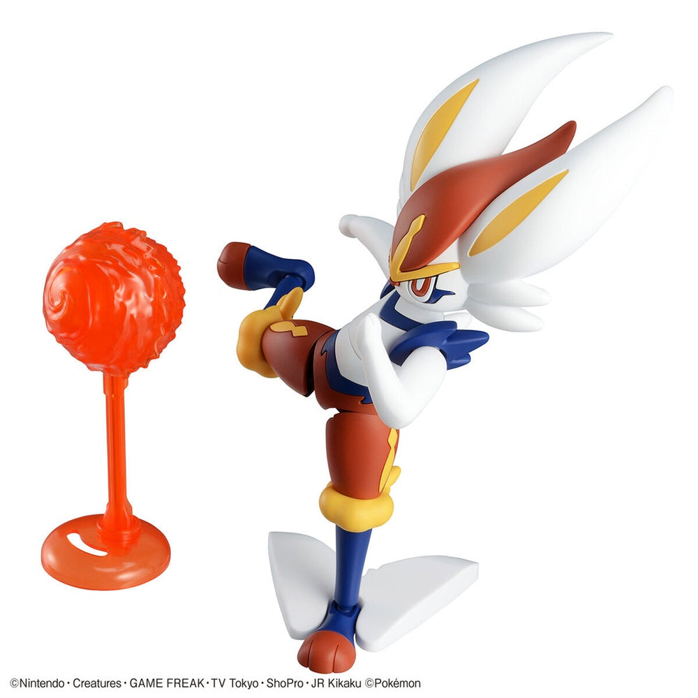 Bandai Spirits Pokemon Plastic Model Collection 50 Select Series Cinderace - Model Kits