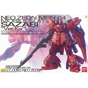 Bandai Spirits MG 1/100 MSN-04 Sazabi Ver. Ka - Gundam Model Kits