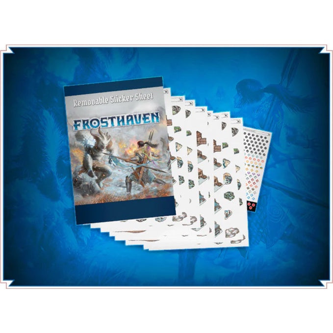 Frosthaven & Bundles (Frosthaven + Solo Scenarios + Removable Stickers) [Board Games]