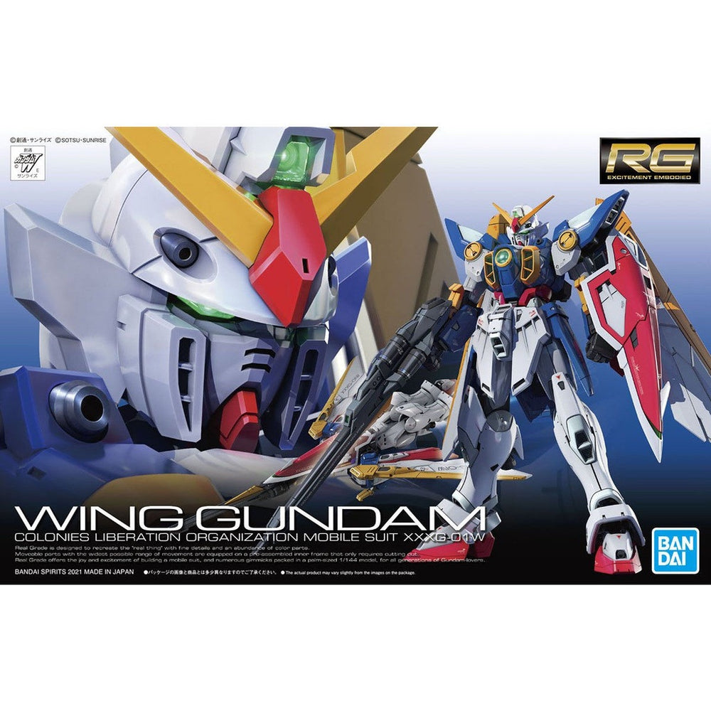 Bandai Spirits RG 1/144 WING GUNDAM - Gundam Model Kits