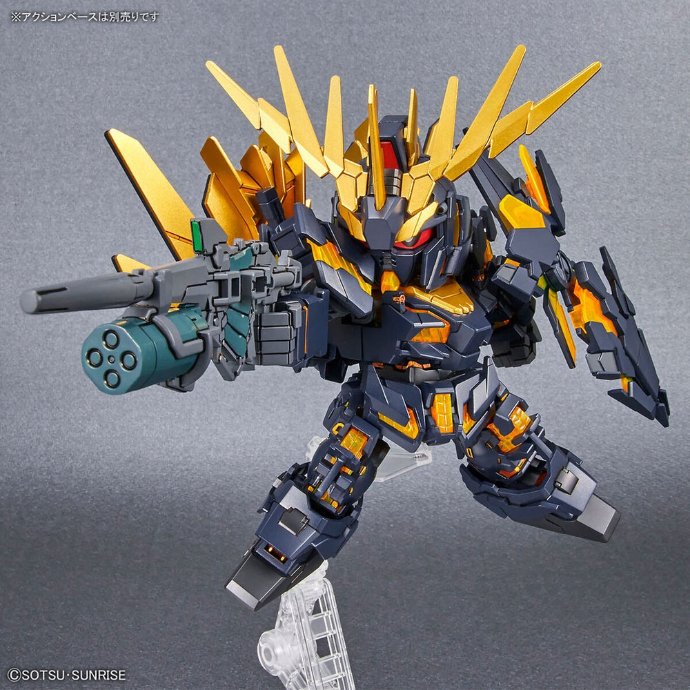 Bandai Spirits SD GUNDAM CROSS SILHOUETTE Unicorn Gundam 2 Banshee (Destroy Mode) & Banshee Norn Parts Set - Model Kits