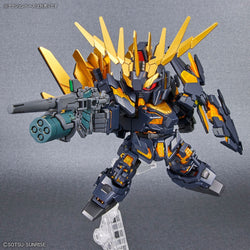Bandai Spirits SD GUNDAM CROSS SILHOUETTE Unicorn Gundam 2 Banshee (Destroy Mode) & Banshee Norn Parts Set - Model Kits