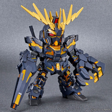 Bandai Spirits SD GUNDAM CROSS SILHOUETTE Unicorn Gundam 2 Banshee (Destroy Mode) & Banshee Norn Parts Set - Model Kits