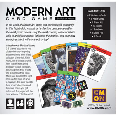Modern Art Card Game [Board Game]